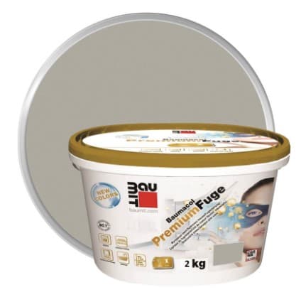 Затирка для швов Baumit Baumacol PremiumFuge 2кг (цементно-серый)