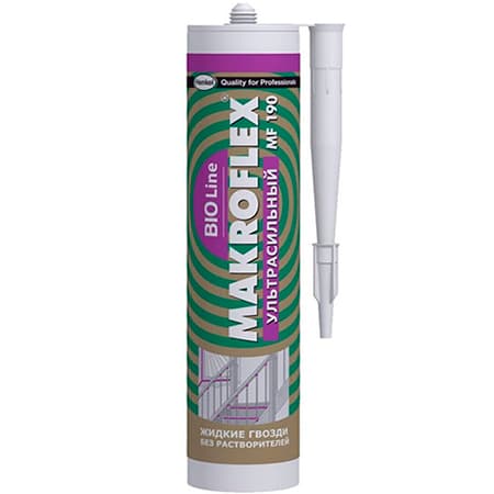 Монтажный клей Makroflex BioLine MF190 Ультрасильный 400г. 1744686