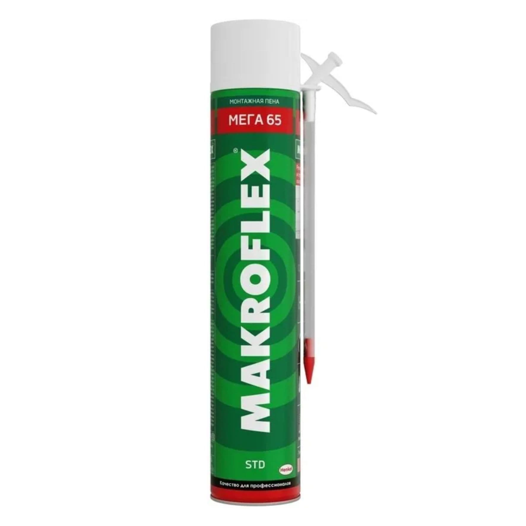 Монтажная пена Makroflex Мега 65 стандартная 880 мл. 3003554/12