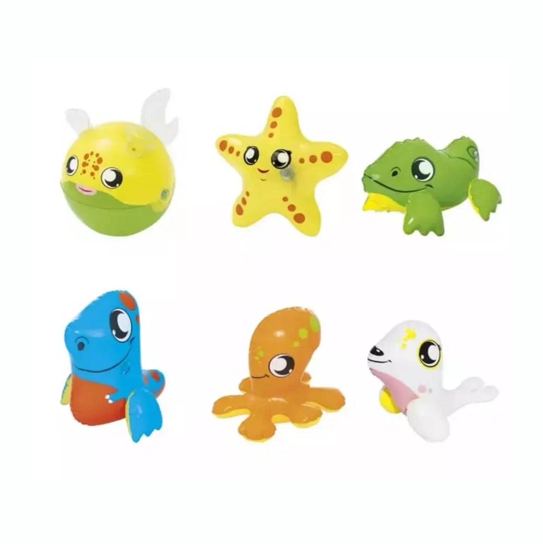 34030 BW, Bestway, Надувные водные игрушки "Животные" 6 видов