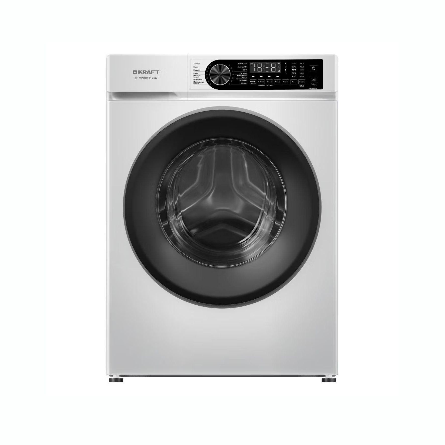 Стиральная машина 10кг Kraft KF-MPDD10125W