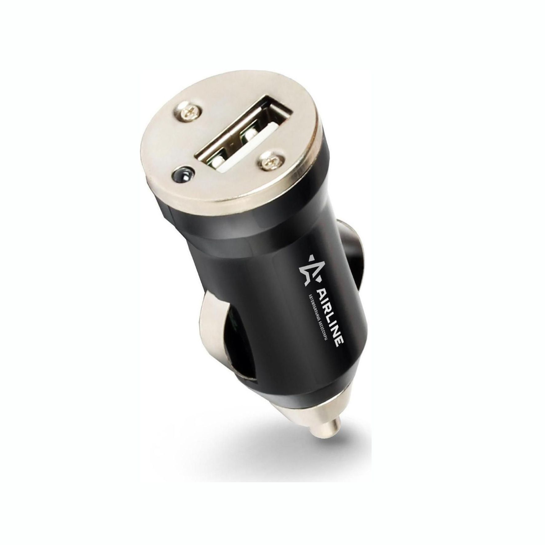 Адаптер автомобильный 1хUSB 1А, 12/24В Airline