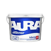 Краска для потолков ультрабелая Aura Isberg 9л.
