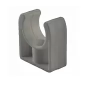 Крепеж ПП трубы D20 GRAY