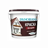 Краска фасадная акриловая матовая супербелая "Panorama" 22кг.