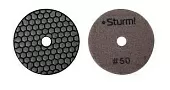 Круг алмазный Sturm! 100мм зернистость Р800, мокрое шлиф. 9012-W100-800