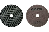 Круг алмазный Sturm! 100мм зернистость Р50, сухое шлиф. 9012-D100-50