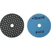 Круг алмазный Sturm! 100мм зернистость Р400, сухое шлиф. 9012-D100-400