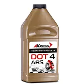 Тормозная жидкость DOT-4 Akross 455мл золото