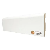 Плинтус МДФ Teckwood 80 прямой Белый 2150мм