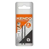 Сверло по металлу HSS-сталь d2.0мм 49мм черное покрытие Kendo 10802005 2шт