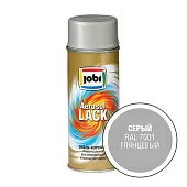 Эмаль аэрозольная Jobi Ral 7001 глянцевая серая