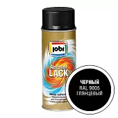 Эмаль аэрозольная Jobi Ral 9005 глянцевая черная