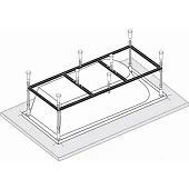 Каркас VagnerPlast 170x70см + ножки S4