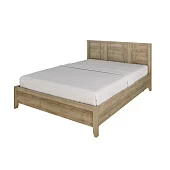 Кровать двуспальная Scandica Oslo 308 дуб серый крафт 140*200