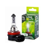Лампа галогеновая H11 12V-55W LongLife Clearlight