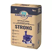 Штукатурка гипсовая Планета гипс Strong 30 кг