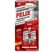 Клей эпоксидный прозрачный 0,017л Felix 411040064