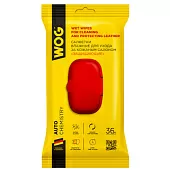 Салфетки влажные для автосалона и интерьера 36шт Wog