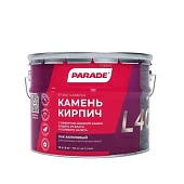 Лак для камня акриловый глянцевый Parade L40 Камень и Кирпич 10л