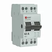 Трехпозиционный переключатель 2P 63А EKF PROxima