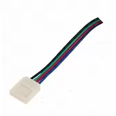 Коннектор для с/д ленты 12В RGB IP20 (1 клипса с проводом) 10шт