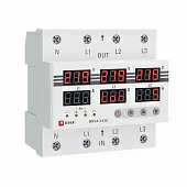 Реле напряжения и тока с дисплеем MRVA 63A EKF