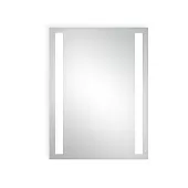 Зеркало 384 с LED подсветкой 70х60см с кнопочным выключателем