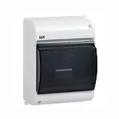 Корпус модульный пластиковый навесной КМПн 2/4 IP30 Krepta 3 белый IEK