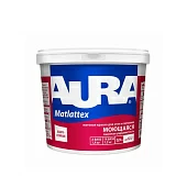 Краска моющаяся для стен и потолков Aura Mattlatex база TR 0,9л