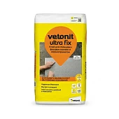 Клей цементный для крупноформатного керамогранита Vetonit fix C2 25кг