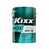 Масло моторное 10W-40 4л полусинтетика Kixx HDX CK-4/E11 дизель