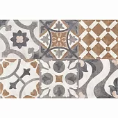 Керамогранит Cersanit Carpet 29.8x29.8 орнамент многоцветный рельеф 17932