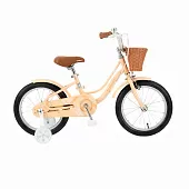 Велосипед 14" Cici Girl детский, оранжевый,  с корзиной, нагр. до 50кг, рама 8.5"