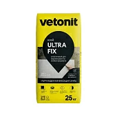 Клей эластичный для керамогранита любого формата Vetonit ultra fix 25кг