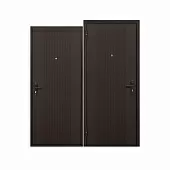 Дверь металлическая 5см мет/мет Штамп антик 860x2050 L
