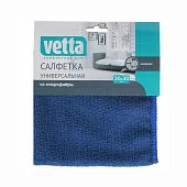 Салфетка из микрофибры универсальная 30x30см 220г/кв.м Vetta 448-225