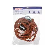 Трос буксировочный канат с крюками 5т 4.5м Brix