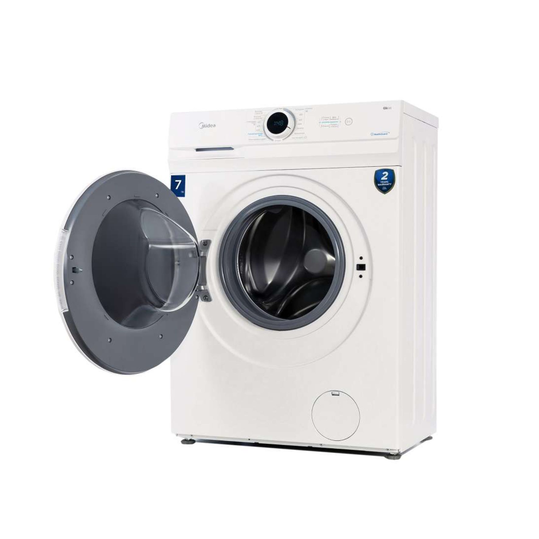 Стиральная машина 7кг Midea глубина 40 см MF100W70/W-C с дисплеем белая ...