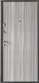 Дверь мет. 7,5 см Гарда муар венге тобакко (860мм) левая