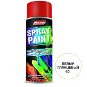 Эмаль аэрозольная Parade Spray paint 40 Белый глянцевый