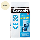 Затирка Ceresit CE-33 (натура 41) для узких швов 2-5мм с противогрибковым эффектом 2кг