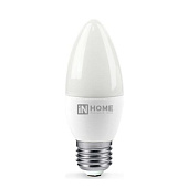 Лампа светодиодная LED-СВЕЧА-VC 11Вт 230В E14 6500К 990лм IN HOME 4690612024844 RS