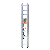 Алюминиевая лестница трёхсекционная Вихрь ЛА 3м х 10м