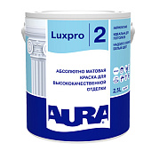 Краска для высококачественной отделки абсолютно матовая "AURA Luxpro 2" 2,5л