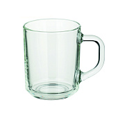 Кружка 200мл стеклянная Green tea