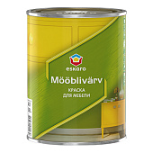 Краска для мебели Eskaro Mooblivarv база TR 0,9л.