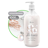 Жидкое крем-мыло Milana жемчужное с дозатором 1л 126201