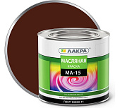 Краска масляная МА-15 Лакра Сурик 1,9кг.