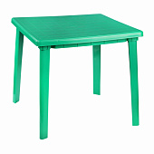 Стол квадратный (800х800х740) зеленый